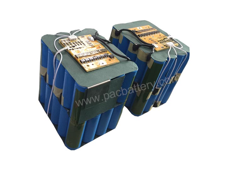 Solarenergie Batterie 12V 33Ah 4S10P 26650 LiFePO4-Akku mit BMS gebaut