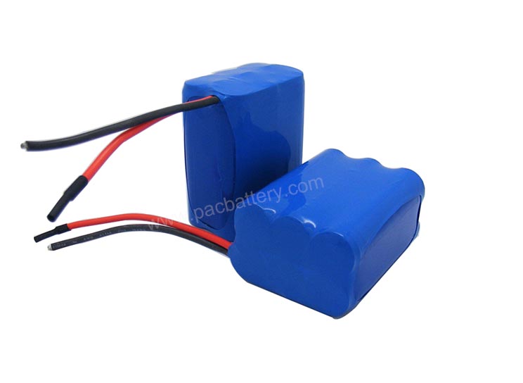 Lithium ion battery 1S6P-18650 3.7V 15.6Ah 57.72Wh