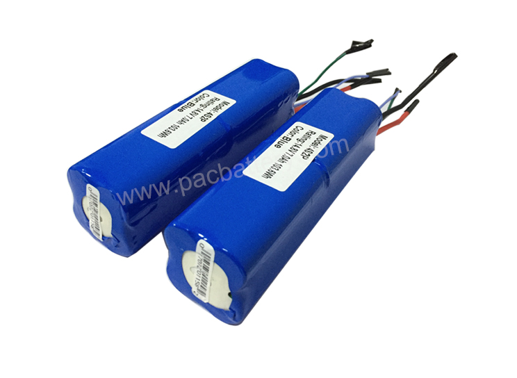 de alto consumo 18650 en- 7 Ah batería de iones de 14,8 V con SMbus PCM inteligente