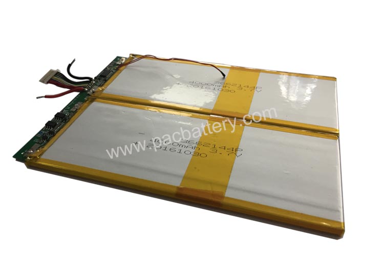 Lithium-Ionen-Batterie für Tablette 2S 7.4V 4000mAh 29.6Wh