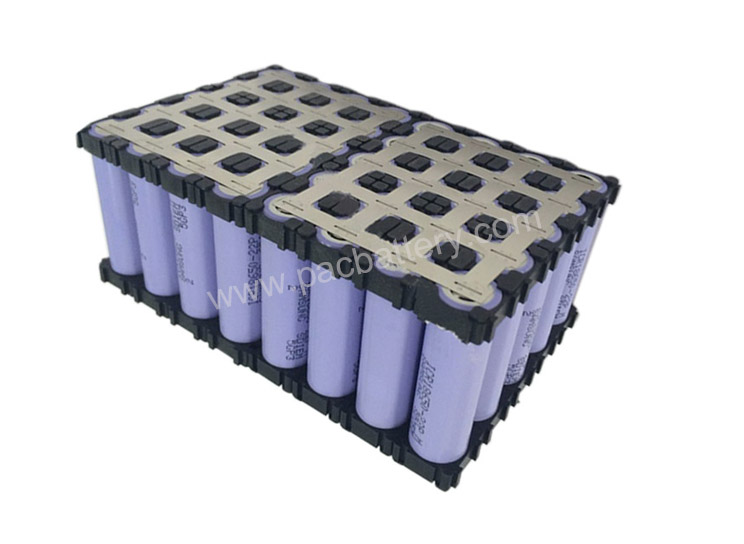 High capacity ICR18650-26F battery pack 2S20P 7.4V 52Ah li-ion battery pack