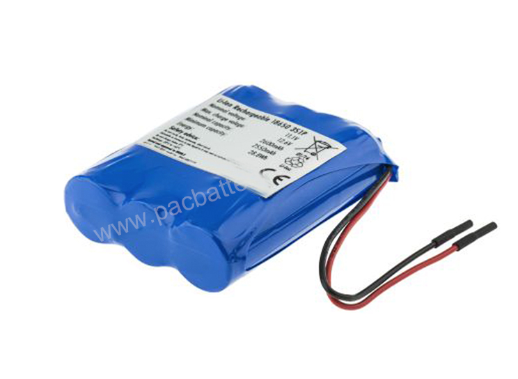 IEC62133, batería de iones de litio recargable certificado UN38.3 2600mAh 11.1V