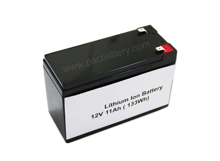 12V 11Ah batterie au lithium-ion pour le remplacement de la batterie plomb-acide
