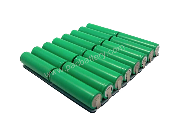 ion li batería recargable 2s8p 18650 7.4V 17600mah