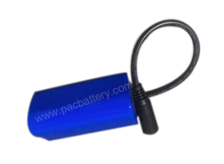 11.1V 2200mAh 3S1P 2C Cylindrical 18650 Battery Pack for Automatic Sweeper