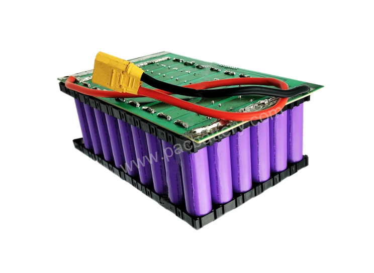 13S4P 48V 10Ah batterie rechargeable au lithium-ion