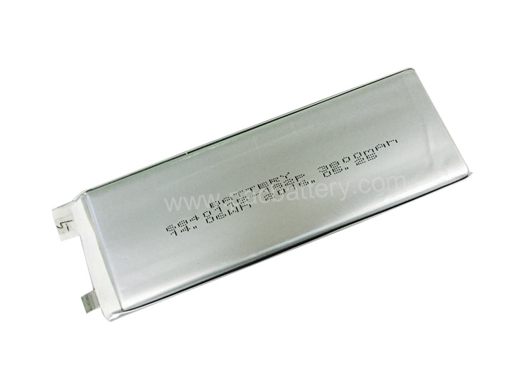 Medium Size High Energy Density li Polymer Rechargeable Battery 3.7V 6840115 3800mAh