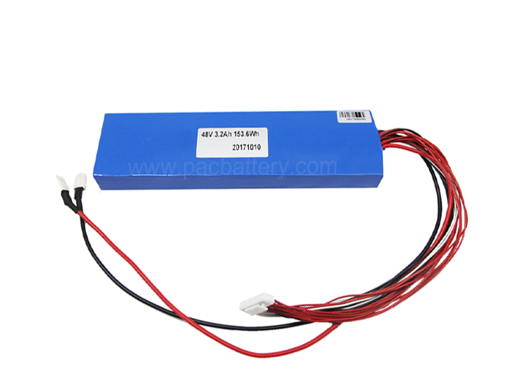 18650 1batterie li s15p cellule ion 3.7V 48AH pour l'éclairage