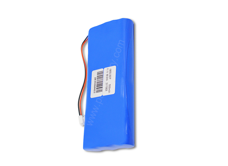 2s3p rechargeable li ion battery pack 7.4v 7500mAh for CCTV monitor