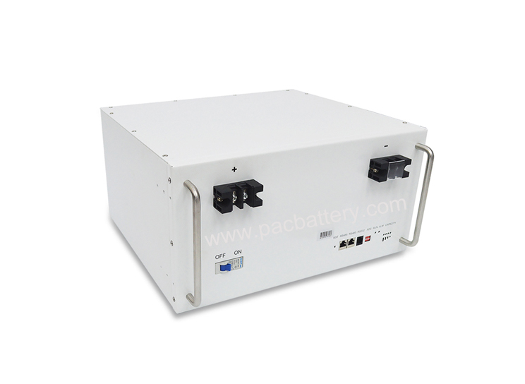 Batería confiable de fosfato de hierro y litio de 48v 100Ah para el sistema de almacenamiento de energía de la estación base de telecomunicaciones