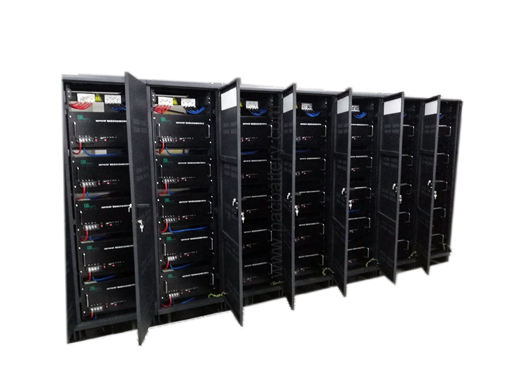 Super high voltage 75kwh lithium battery system 750V 100Ah backup for data center