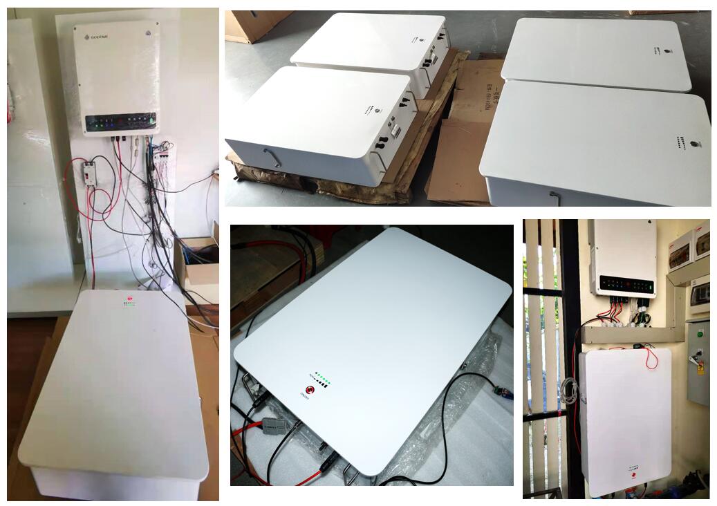 PAC 400V Powerwall battery 12kwh with high voltage GoodWe inverter for residential energy storage in Thailand