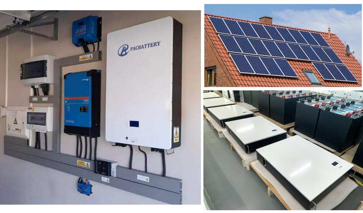 PAC 10kwh powerwall 51,2V 200ah lifepo4 Akku für Solar-Hybrid-System mit Victron Wechselrichter