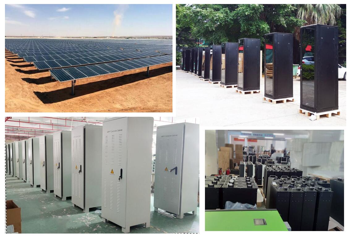 PAC 500kWh 250kW Système de stockage d'énergie solaire avec batterie au lithium haute tension en Arabie Saoudite