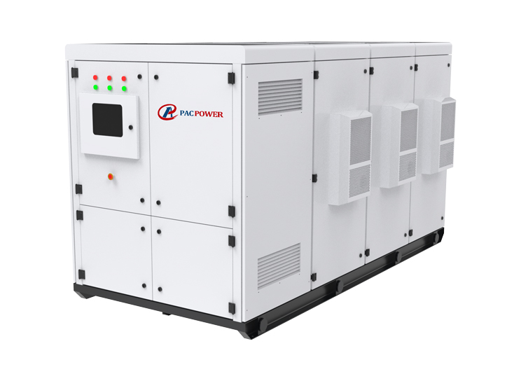 Fuente de alimentación modular PAC 225kWh Sistema integrado de almacenamiento de energía fotovoltaica de 150kW con HVAC y