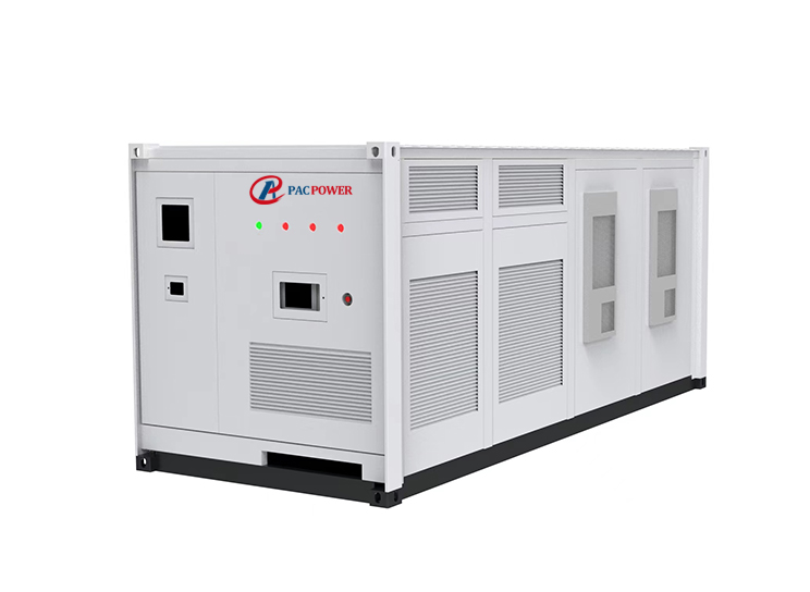 Sistema de contenedor de almacenamiento de energía de batería de litio PAC 500kW 1MWh BESS