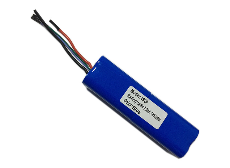 18650 4Batterie Li-ion S2P 14,8 V 7 000 mAh avec BMS intelligent CANBus