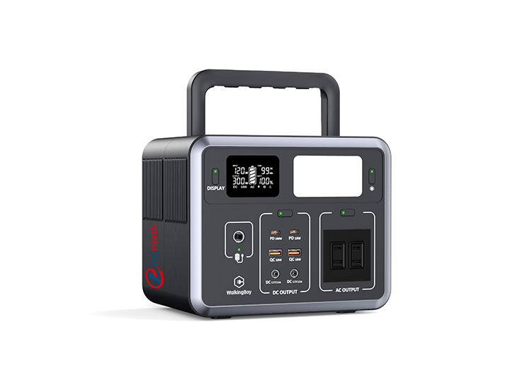300W centrale électrique portable système de batterie hors réseau LiFePO4 288Wh pour le camping