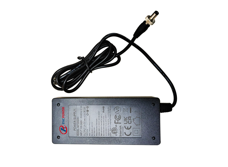 Reliable 24V power adater 4A power supply 96w with 16mm DC connector and lock European USA standard