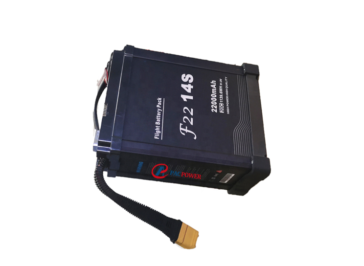 12S Drone Smart Battery 3C 44.4V 16AH Batería de litio