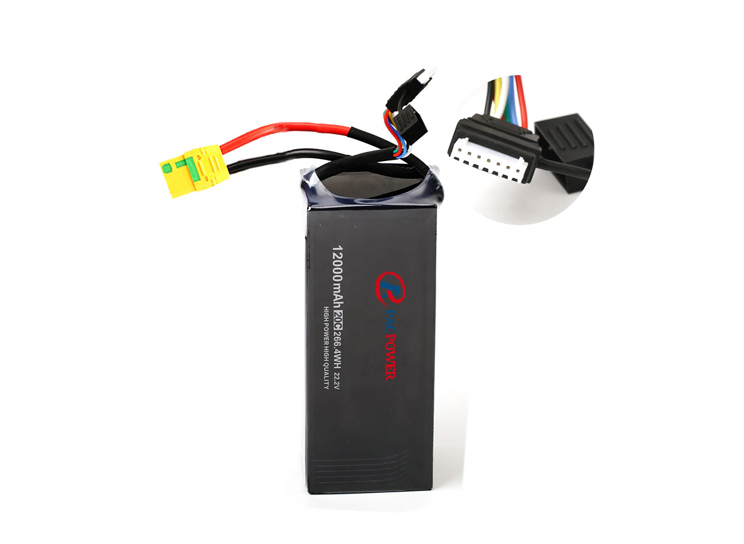 6S smart drone lithium LiHV battery pack 22.8V 30000mAh 3C quick charge