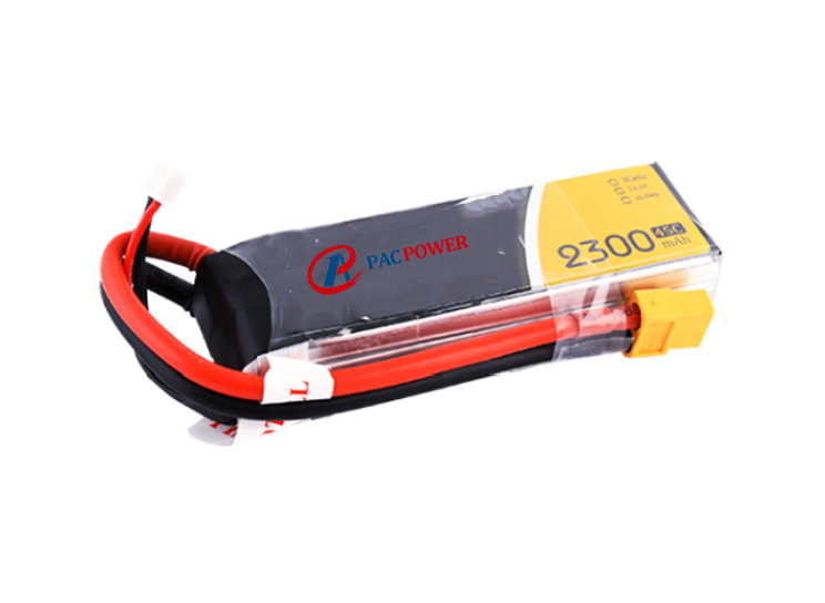 11.1v 2300mAh 3S 45C lipo battery pack for RC airplane FPV racing drone