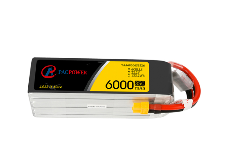 6S Lipo Battery 6000mAh FPV drone batteries 22.2V 35C Soft Pack for RC Car Truck RC Airplane Helicopter