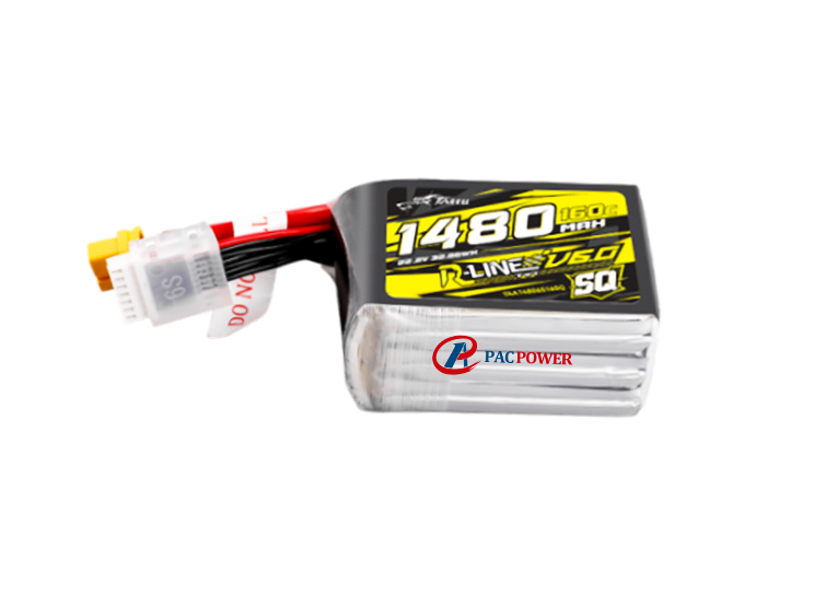 FPV Racing Drone Battery 6S 22.2V 1480mAh high rate Lipo batteries