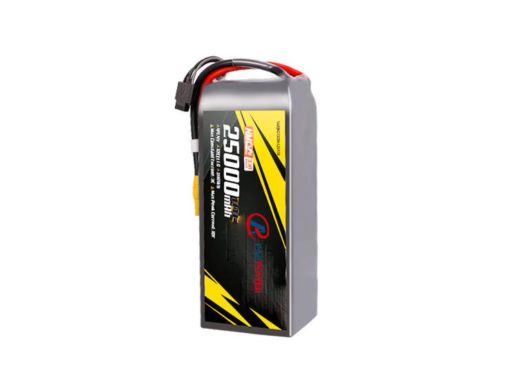 330Wh/kg semi-solid-state high specific energy density batteries 12S 14S 18S 66.6V 25Ah for UAV commercial drone