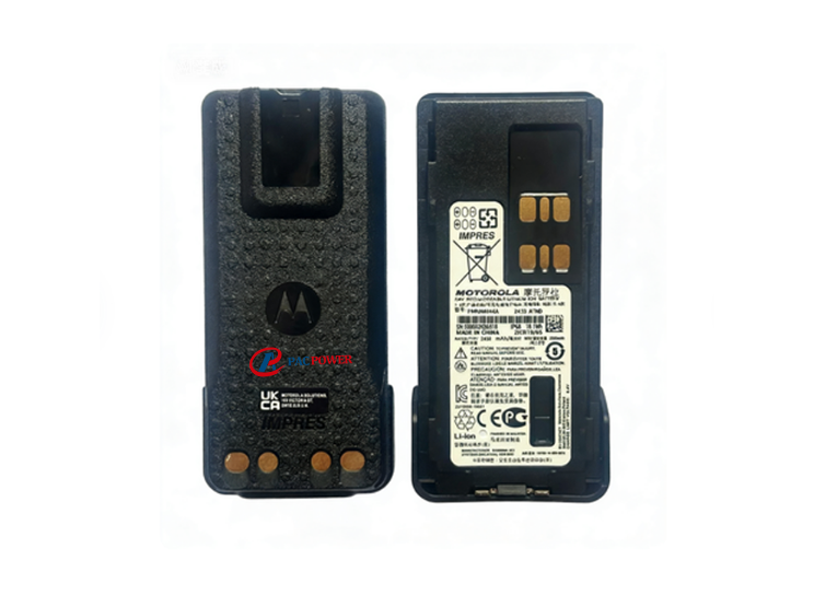 Motorola DP4801 P8668I DP4400 Two-Way Radio Battery PMNN4544A 7.4V 2450mAh with impres