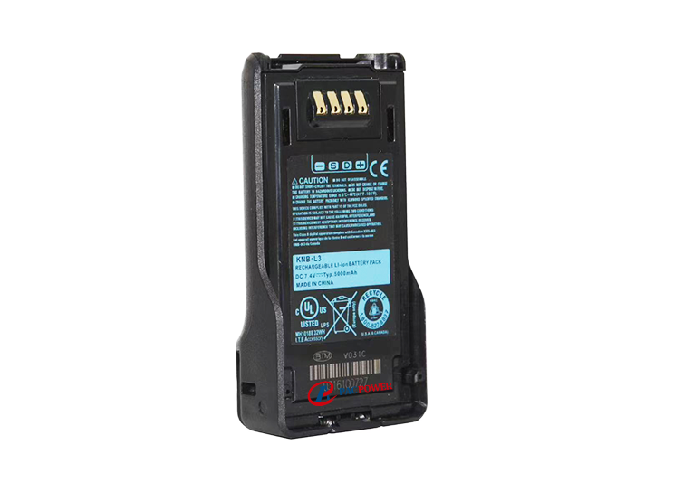 Premium quality battery 7.4V 5000mAh li-ion pack compatible with Kenwood KNB-L3 two way radio