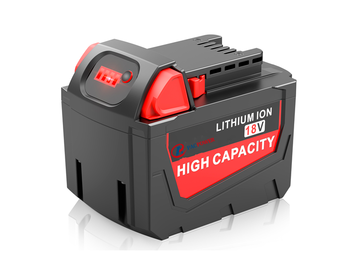 8.0Ah 18V Battery Replacement for Milwaukee M-18 Lithium Ion Batteries compatible with Milwaukee Cordless Power Tools